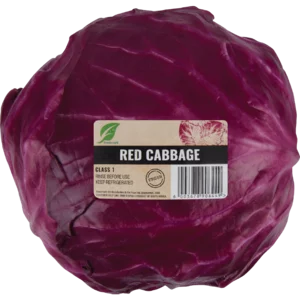 Wrapped Red Cabbage Single