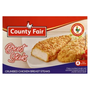 County Fair Crumbed Chicken Breast Steaks 400g