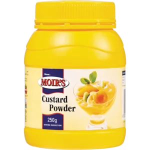 Moir's Vanilla Custard Powder Tub 250g Moir's Vanilla Custard Powder Tub 250g