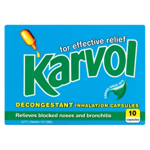 Karvol Decongestant Inhalation Capsules 10 Pack Karvol Decongestant Inhalation Capsules 10 Pack