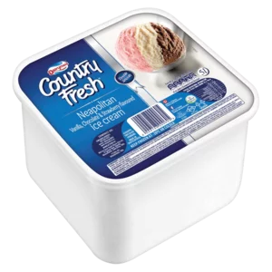 Dairymaid Country Fresh Neapolitan Ice Cream Tub 5L Dairymaid Country Fresh Neapolitan Ice Cream Tub 5L