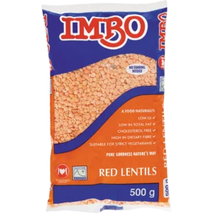 Imbo Red Lentils 500g Imbo Red Lentils 500g