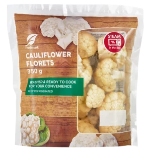 Cauliflower Florets Pack 350g Cauliflower Florets Pack 350g