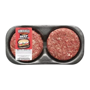 Homeburger Beef Burger Patties Per kg