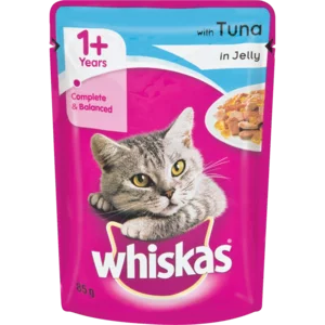 Whiskas Tuna In Jelly Cat Food 85g Whiskas Tuna In Jelly Cat Food 85g