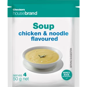 Checkers Housebrand Chicken & Noodle Soup Packet 50g