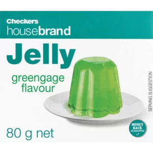 Checkers Housebrand Instant Greengage Jelly 80g Checkers Housebrand Instant Greengage Jelly 80g
