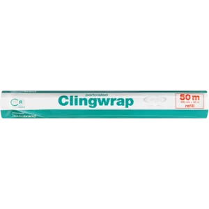 Checkers Housebrand Perforated Clingwrap 300mm x 50m Checkers Housebrand Perforated Clingwrap 300mm x 50m