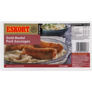 Eskort Gold Medal Pork Sausages 375g