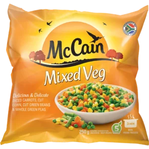 McCain Frozen Mixed Vegetables 250g McCain Frozen Mixed Vegetables 250g
