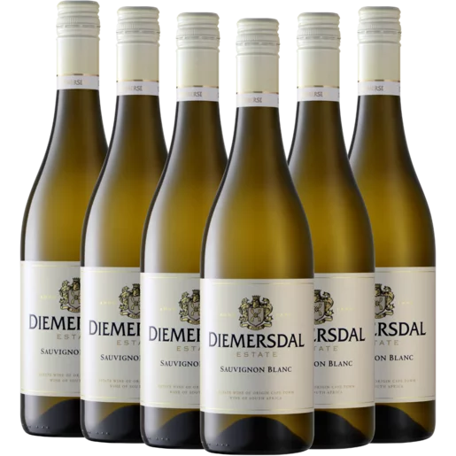 Diemersdal Sauvignon Blanc White Wine Bottles 6x750ml Diemersdal Sauvignon Blanc White Wine Bottles 6x750ml