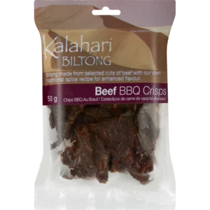 Kalahari Biltong Beef BBQ Crisps Biltong 50g