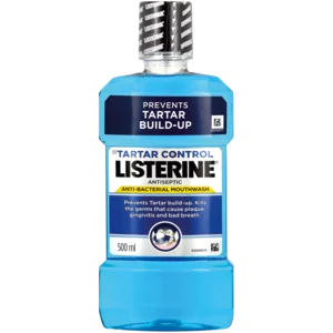 Listerine Tartar Control Anti-Bacterial Mouthwash 500ml