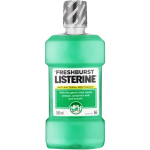 Listerine Freshburst Anti-Bacterial Mouthwash 500ml Listerine Freshburst Anti-Bacterial Mouthwash 500ml