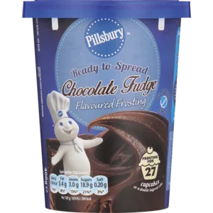 Pillsbury Ready-To-Spread Chocolate Flavoured Frosting 400g Pillsbury Ready-To-Spread Chocolate Flavoured Frosting 400g