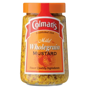 Colman's Milk Wholegrain Mustard Jar 168g