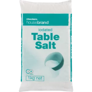Checkers Housebrand Table Salt 1kg Checkers Housebrand Table Salt 1kg