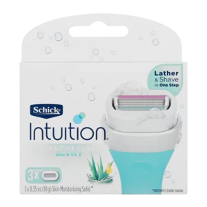 Schick Intuition Sensitive Care Blades 3 Pack Schick Intuition Sensitive Care Blades 3 Pack