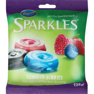Beacon Sparkles Summer Berries Sweets 125g Beacon Sparkles Summer Berries Sweets 125g