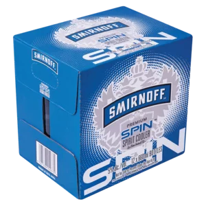 Smirnoff Spin Premium Spirit Cooler Bottles 12x660ml Smirnoff Spin Premium Spirit Cooler Bottles 12x660ml