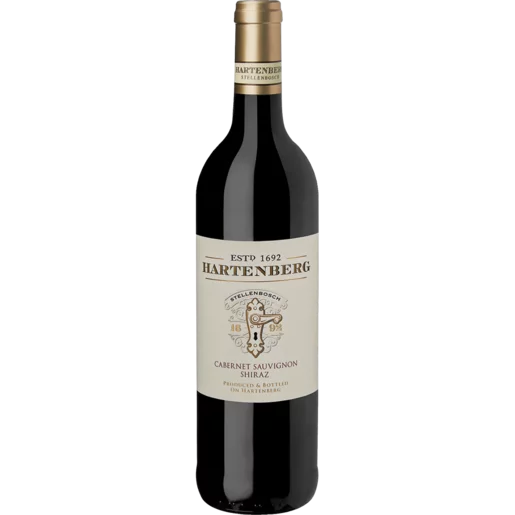 Hartenberg Cabernet Sauvignon Shiraz Red Wine Bottle 750ml