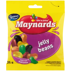 Maynards Fruity Flavoured Jelly Beans 125g Maynards Fruity Flavoured Jelly Beans 125g