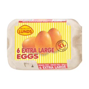 Lunds Extra Large Eggs 6 Pack Lunds Extra Large Eggs 6 Pack