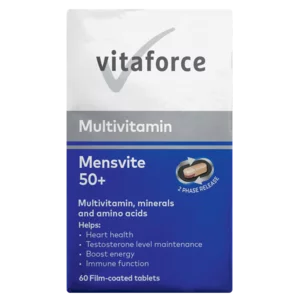 Vitaforce Mensvite 50+ Multivitamin Tablets 60 Pack Vitaforce Mensvite 50+ Multivitamin Tablets 60 Pack