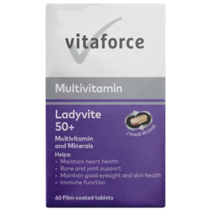 Vitaforce Ladyvite 50+ Multivitamin Tablets 60 Pack Vitaforce Ladyvite 50+ Multivitamin Tablets 60 Pack