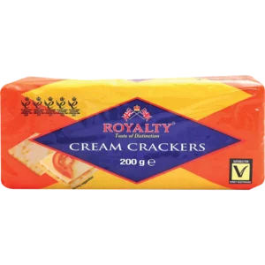 Royalty Cream Crackers Biscuits 200g