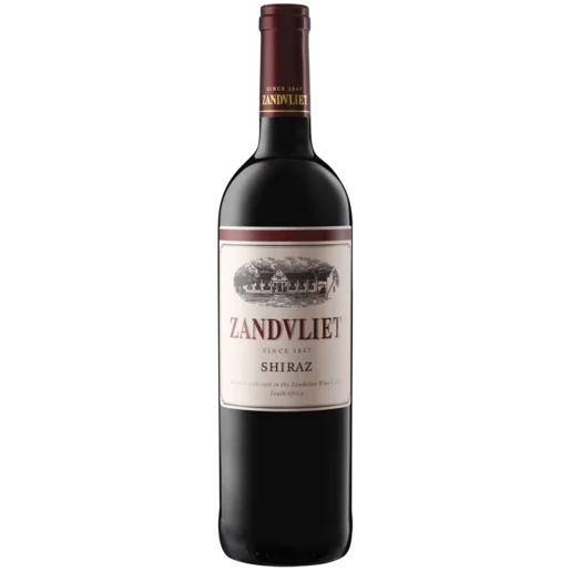 Zandvliet Shiraz Red Wine Bottle 750ml Zandvliet Shiraz Red Wine Bottle 750ml