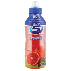 Take 5 Grapefruit 100% Fruit Juice Blend 500ml Take 5 Grapefruit 100% Fruit Juice Blend 500ml