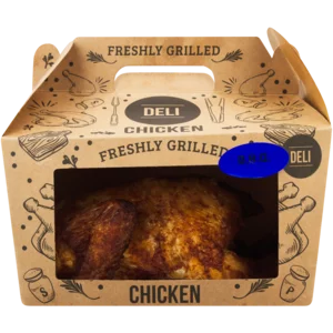 Whole Grilled BBQ Chicken