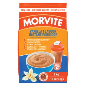 Morvite Vanilla Flavour Original Instant Porridge 1kg