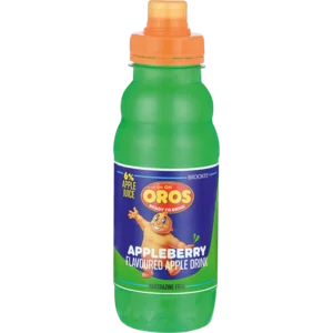 Brookes Oros Ready To Drink Appleberry Flavoured Drink Bottle 300ml Brookes Oros Ready To Drink Appleberry Flavoured Drink Bottle 300ml