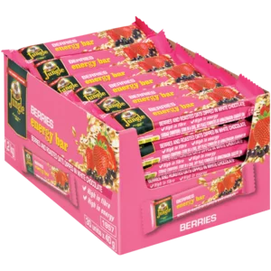 Jungle Berries Energy Bars 30x40g