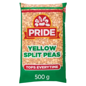Pride Yellow Split Peas 500g Pride Yellow Split Peas 500g