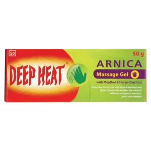 Deep Heat Arnica Gel Rheumatic Rub 50g