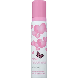 Revlon Pink Happiness Perfumed Body Spray 90ml Revlon Pink Happiness Perfumed Body Spray 90ml