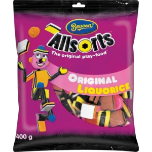 Beacon Allsorts Original Liquorice 400g Beacon Allsorts Original Liquorice 400g