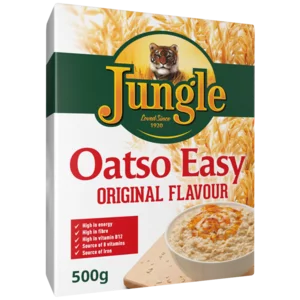 Jungle Oatso Easy Original Flavoured Instant Oats Sachets 500g