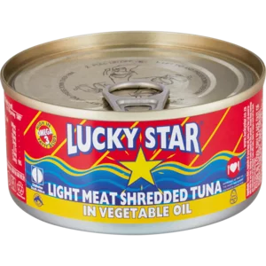 Lucky Star Light Meat Shredded Tuna In Vegetable Oil 170g Lucky Star Light Meat Shredded Tuna In Vegetable Oil 170g