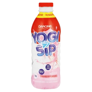 Danone Yogi Sip Strawberry Flavoured Yoghurt Drink 1kg