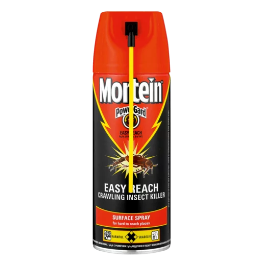 Mortein PowerGard Easy Reach Crawling Insect Killer Aerosol Insecticide 300ml Mortein PowerGard Easy Reach Crawling Insect Killer Aerosol Insecticide 300ml