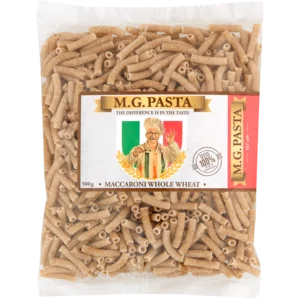M.G. Pasta Whole Wheat Maccaroni 500g