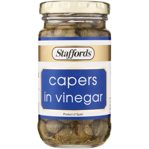 Staffords Capers In Vinegar 130g Staffords Capers In Vinegar 130g