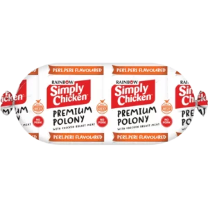 Rainbow Simply Chicken Peri-Peri Premium Polony 1kg