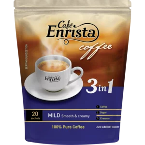 Café Enrista 3 In 1 Mild Smooth & Creamy Coffee Pouch 500g Café Enrista 3 In 1 Mild Smooth & Creamy Coffee Pouch 500g