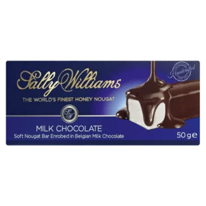 Sally Williams Milk Chocolate Nougat 50g