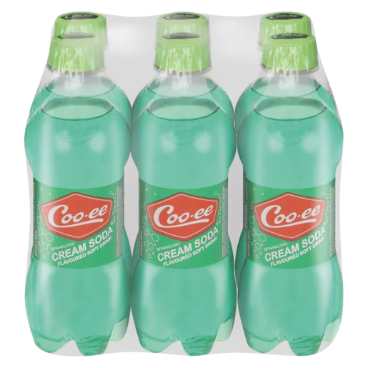 Coo-ee Cream Soda Flavoured Soft Drink 6x300ml Coo-ee Cream Soda Flavoured Soft Drink 6x300ml
